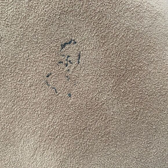 Pottery Barn Suede Sherpa Throw Blanket - Picture 4 of 5